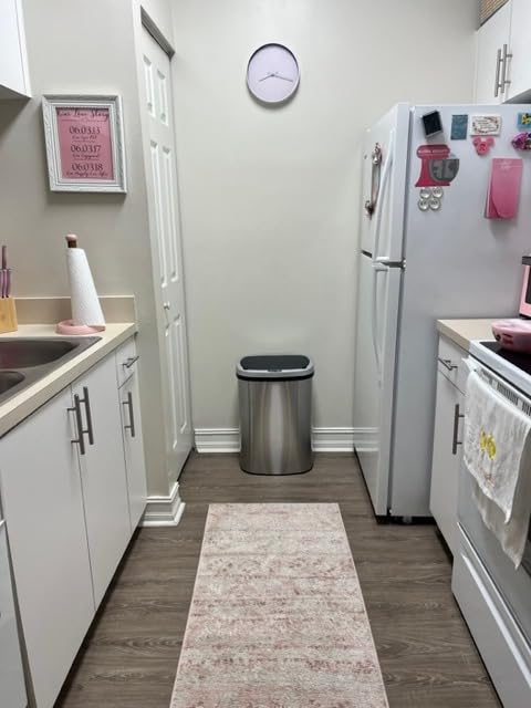 13 Gallon(50 L) Kitchen Trash Can with Touch-Free & Motion Sensor, Automatic Stainless-Steel Garbage Can Anti-Finaerprint Mute Desianed Trash Bin Brushed Stainless Steel customer photo 2