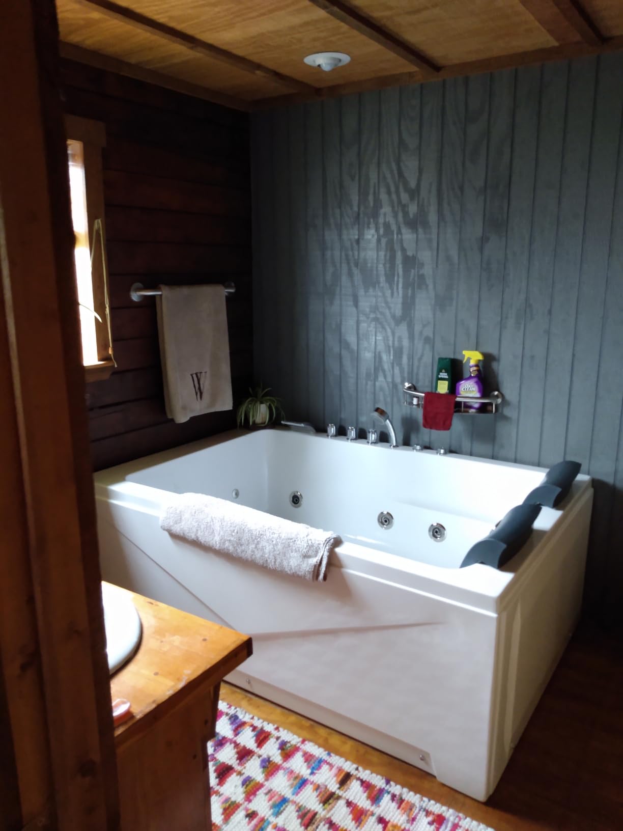 Empava Whirlpool Bathtub 71 Inch, 2 Person Jetted Tub | 16 Jets, Acrylic SPA Bath Tub, Hydro Massage with Right Drain, 3-Side Apron, White customer photo 1