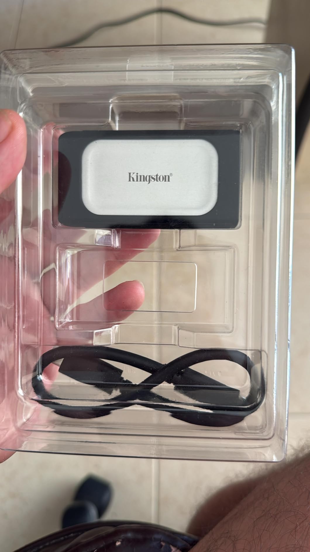 Kingston XS2000 2TB High Performance Portable SSD with USB-C | Pocket-sized | USB 3.2 Gen 2x2 | External Solid State Drive | Up to 2000MB/s | SXS2000/2000G customer photo 1