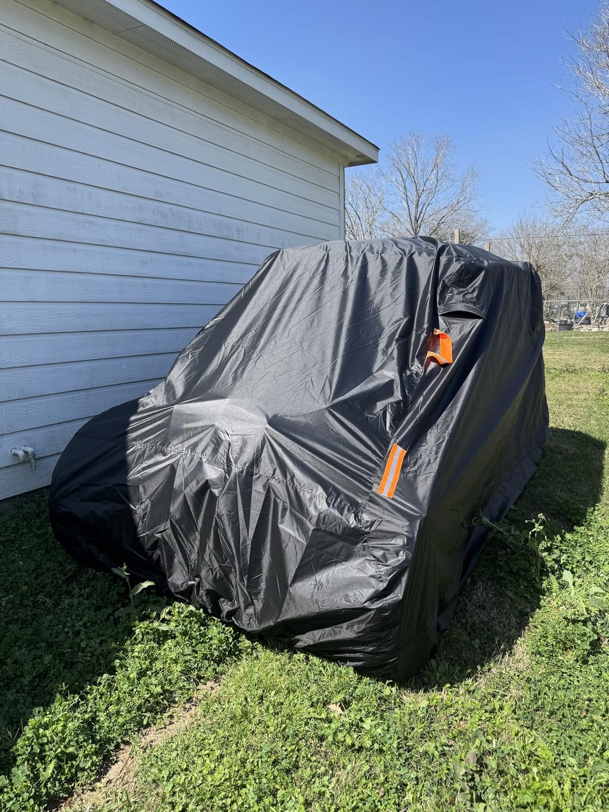Waterproof UTV Cover, Heavy Duty Black Oxford Cloth All-Weather Protection UTV Cover 4-6 Seater for Polaris RZR PRO XP 4 Can-Am Maverick X3 Max Arctic Cat Textron customer photo 1