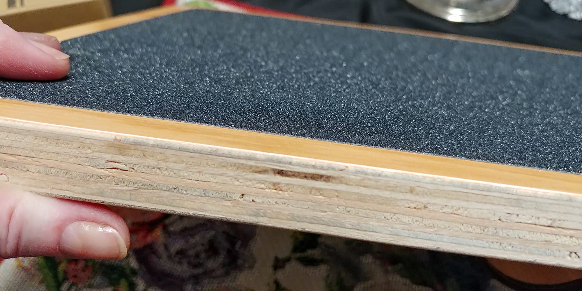 StrongTek Wooden Balance Board, Basic Rocker or Advanced 360 Wobble | Beginner-to-Advanced Options, Non-Slip Surface, Ankle Rehab, Core Stability and Balance Training customer photo 2