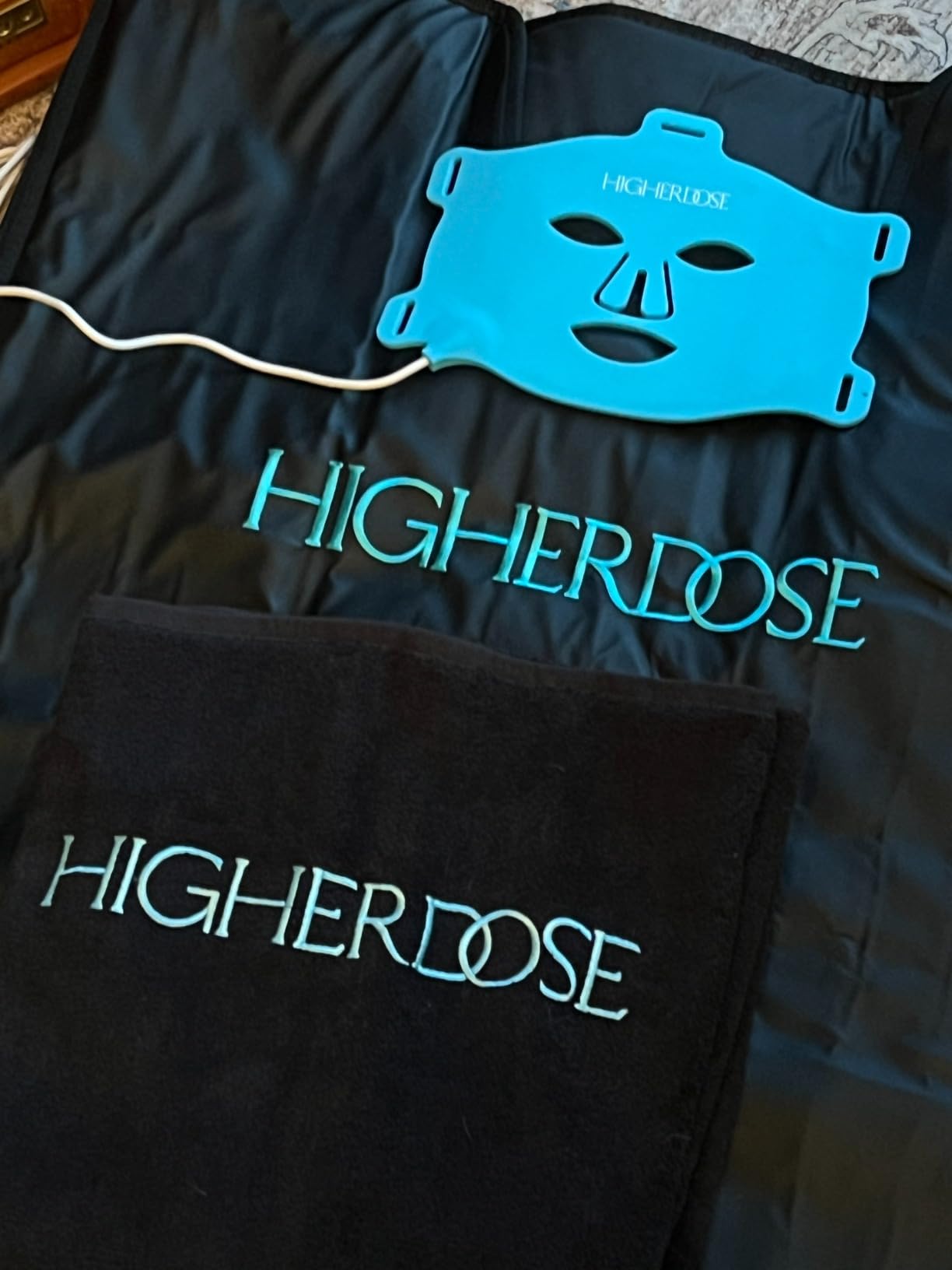 HigherDOSE Infrared Sauna Blanket - Sauna Blanket with Low EMF for Personal Sauna at Home - Portable Infrared Sauna for Full-Body Detox, Muscle Recovery & Glowing Skin - Home Spa Experience customer photo 2