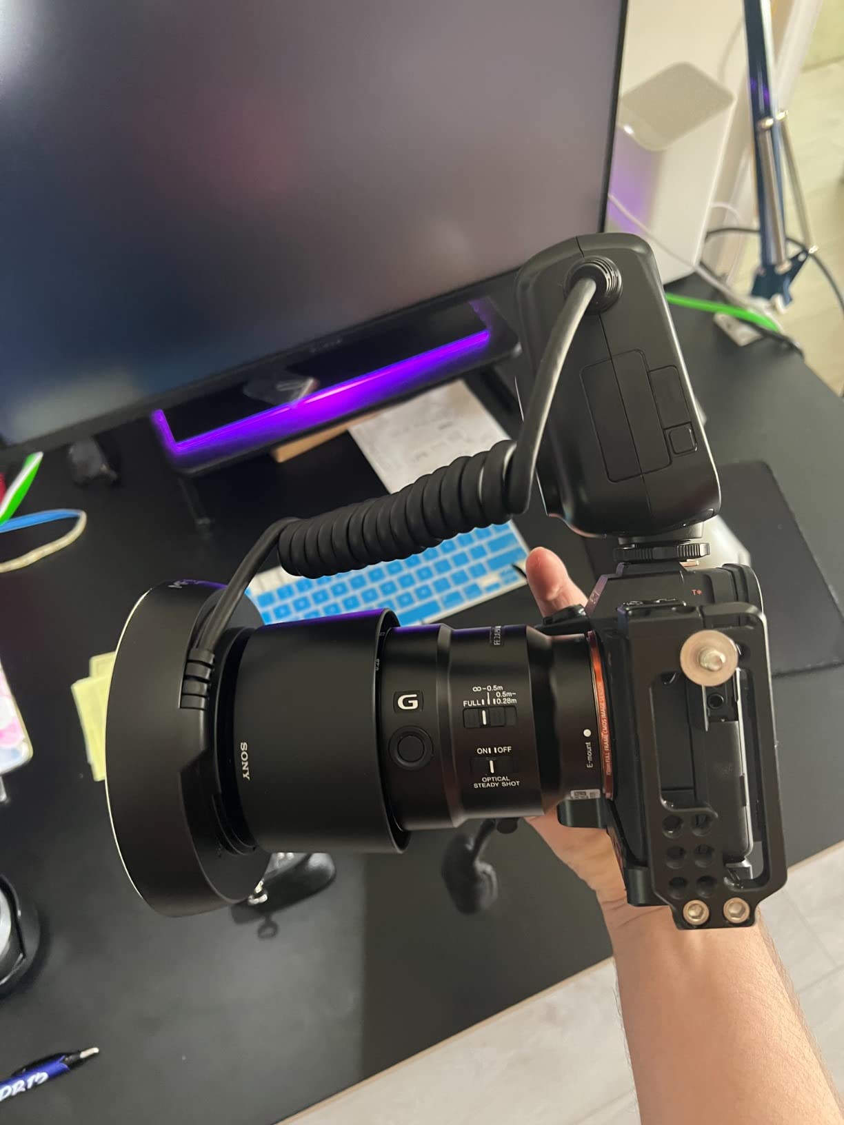 Godox MF-R76 Macro LED Ring Flash Speedlite 76Ws 660 Full-Power Flashes Dual-Flash Tubes Power Adjustment 1/128 to 1/1 10 Levels of Power Ratio for Canon Nikon Sony Fuji Olympus Panasonic (NO TTL) customer photo 1