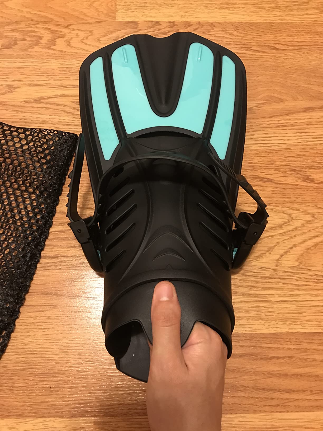 Diving fins Snorkeling Gear for Adults Snorkel fins, Swim fins Open, Adjustable, Men, Women, Children, Swim Flippers customer photo 2