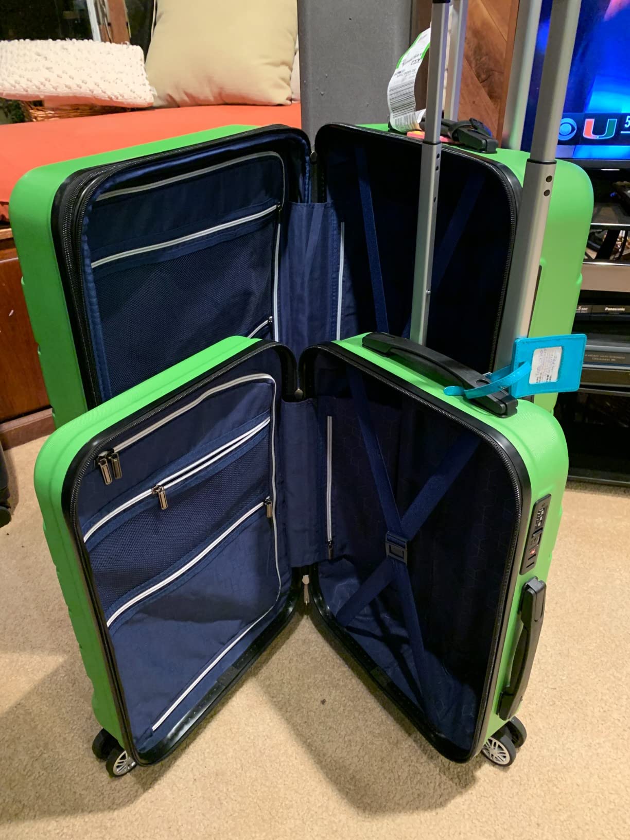 G-Series Luggage set 3pcs, 100% PC Durable Hardshell Suitcase customer photo 1