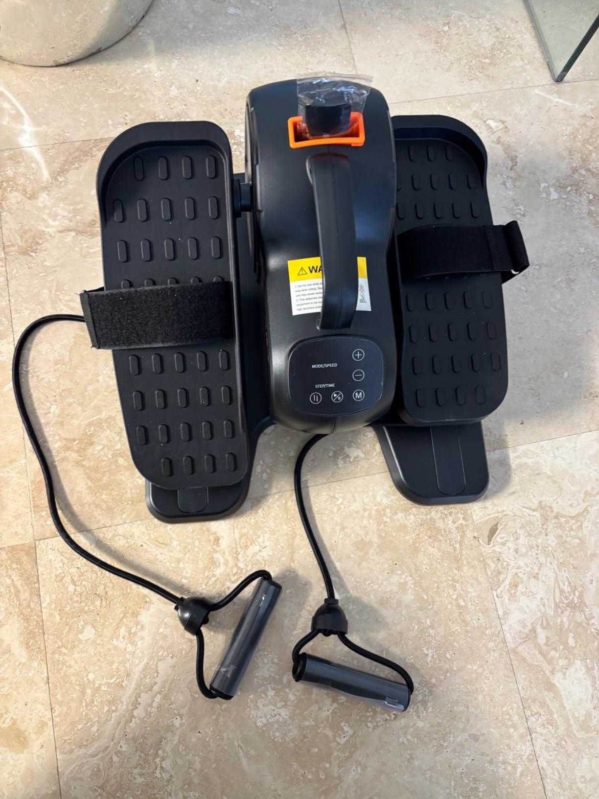 Under Desk Elliptical Machine, 3-in-1 THERUN Electric Leg Exerciser for Seniors, Fully Assembled Portable Seated Pedal Exerciser w/Remote Control, 16-Level Speeds & Resistance customer photo 1