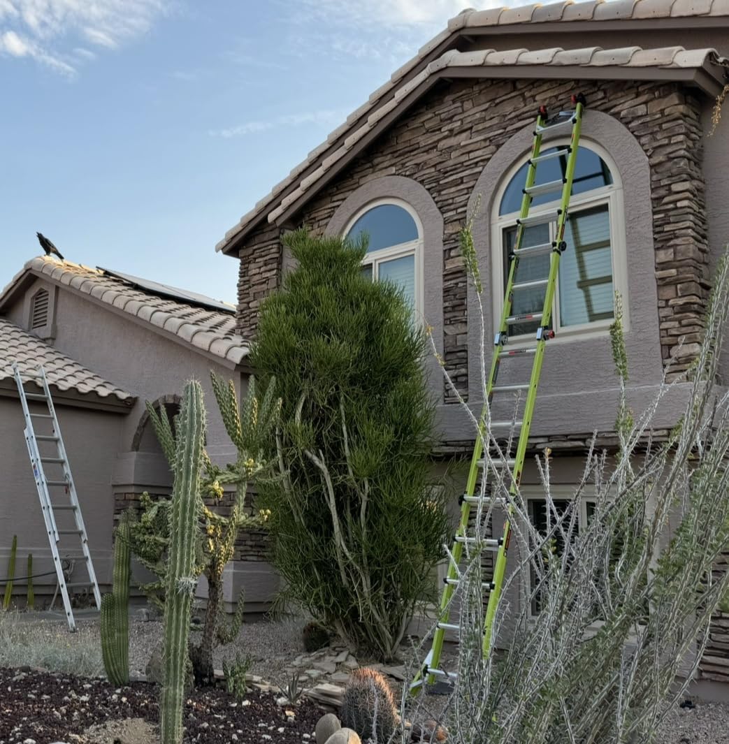 Little Giant Ladder Systems Conquest 2.0, M22, 22ft, Multi-Position Ladder, Fiberglass, Type 1A, 300 lbs Weight Rating, (17122-001), Green customer photo 2