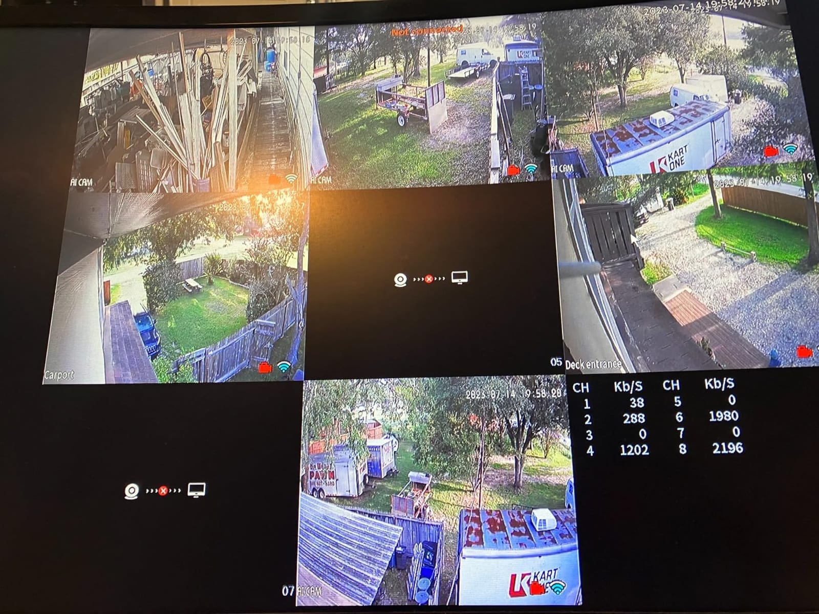 OOSSXX 4K POE Wired Home Security Camera System, 8 Wired 4K Bullet Cameras customer photo 2
