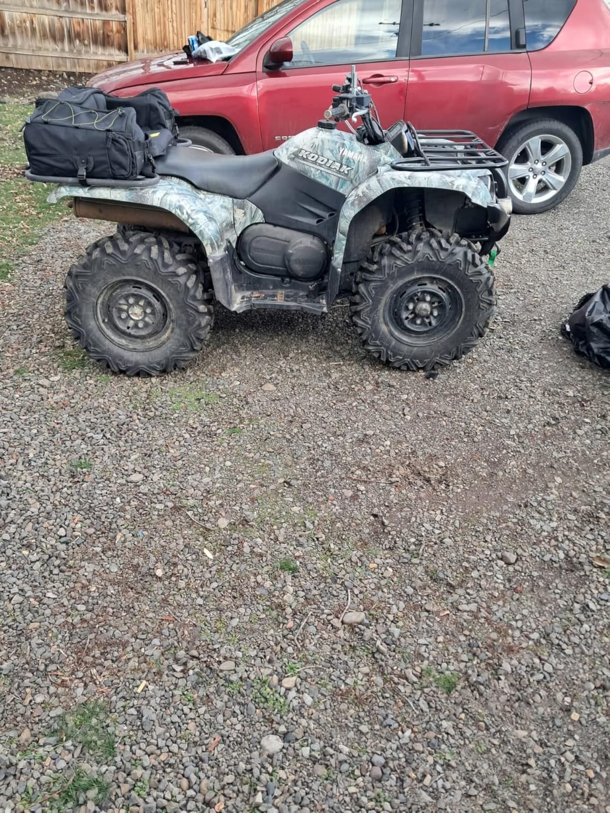 Badass Moto ATV Covers Waterproof Outdoor Heavy Duty, Rip-Resistant, Night-Reflective Quad Cover, 4 Wheeler Cover, ATV Accessories Fits Can am, Polaris Sportsman, Honda Rancher & More, Medium 86