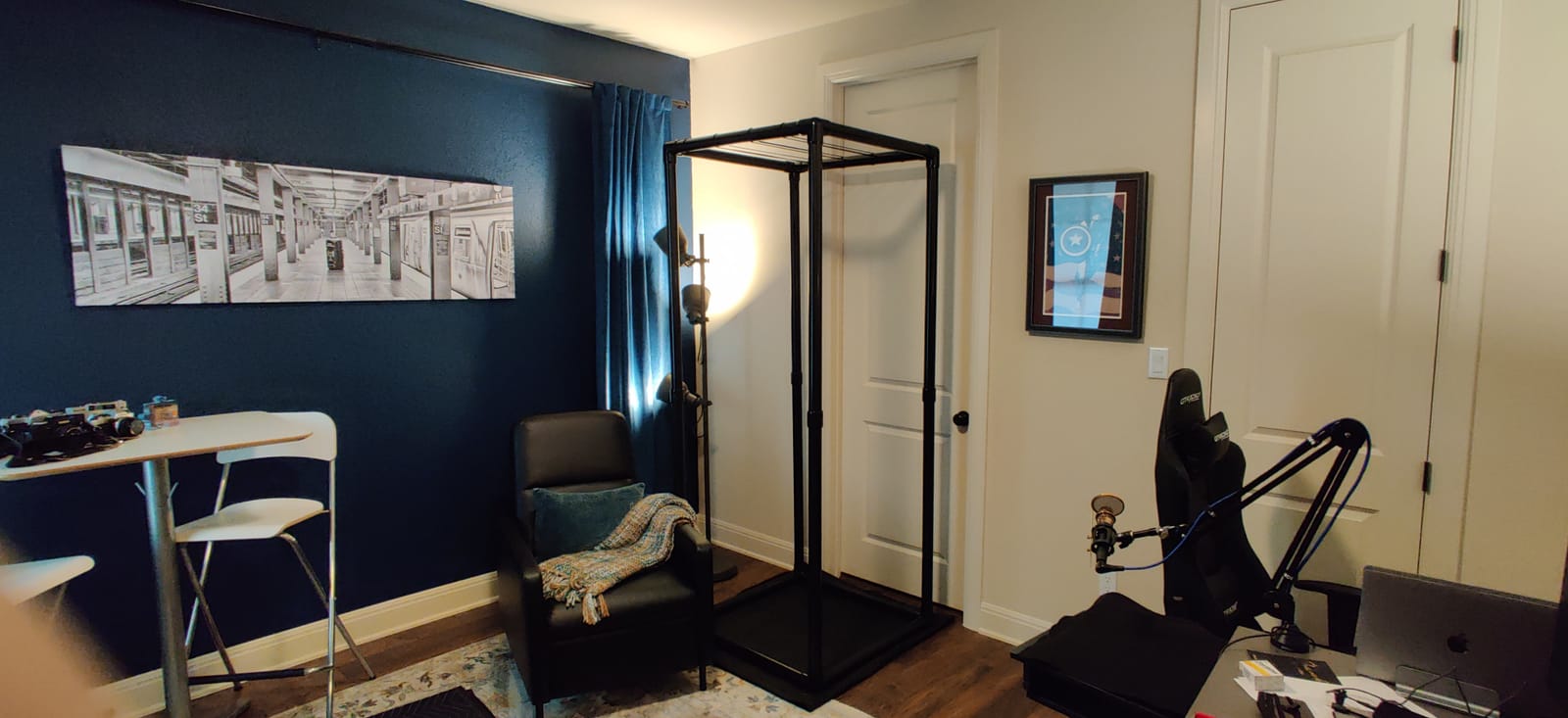 XL Ultimate Portable Vocal Booth for Recording & Voice Over, Reduces Echo | 2x the sound absorbing material and interior space of the Standard-size Booth. For producers who demand the best of the best. customer photo 2