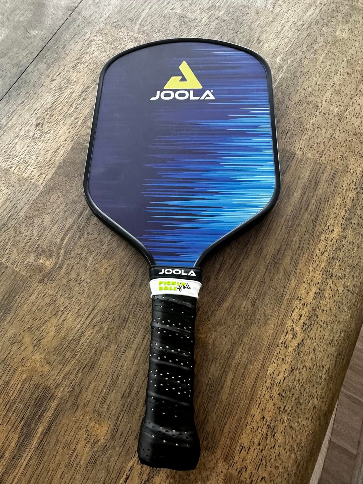 JOOLA Ben Johns Hyperion Pickleball Paddle - Select Raw Carbon Surface or Carbon Abrasion Surface for Increased Power and Spin - Elongated Grip Handle - Carbon Fiber Pickleball Paddle - USAP Approved customer photo 1