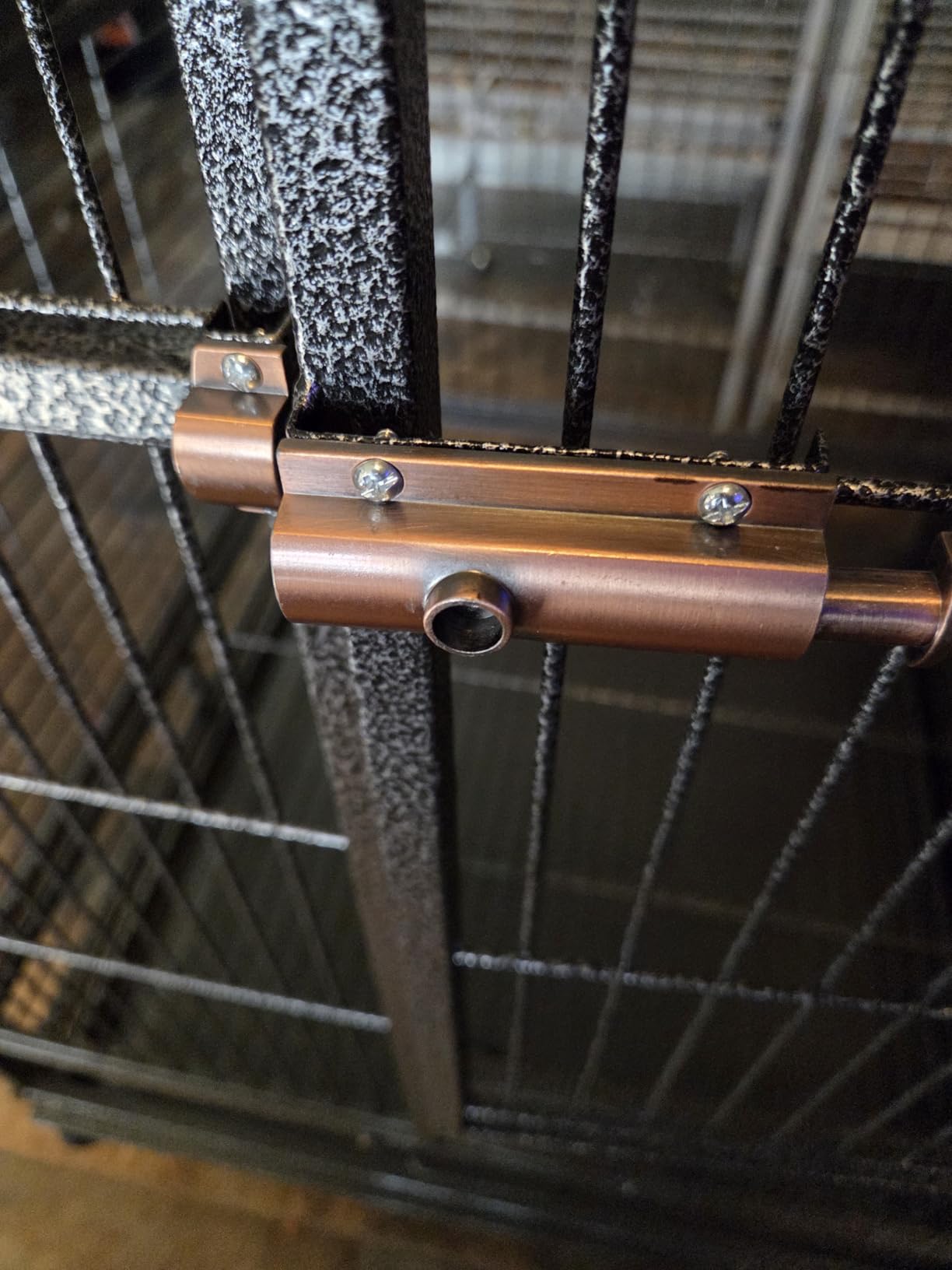 Double Cage with Center Divider for Bird Parrot Aviary W64xD32xH73 customer photo 1
