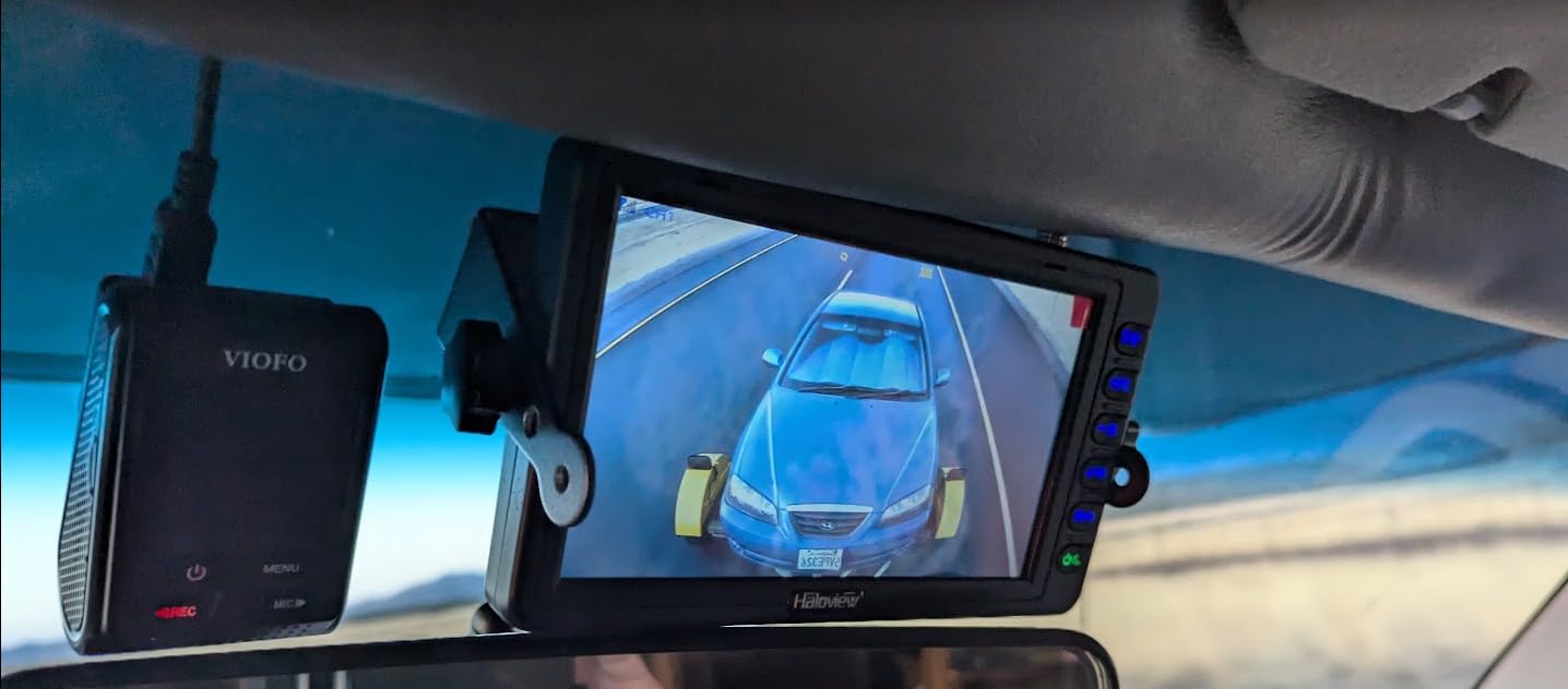 Haloview BT7 RV Backup Camera Wireless FHD 1080P DVR 7