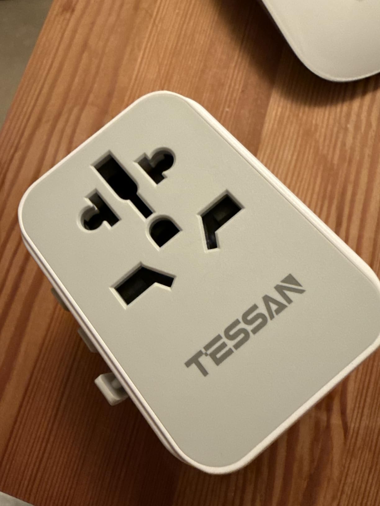 TESSAN Universal Travel Adapter, International Power Adapter | 2 USB C 2 USB A Ports, Travel Plug Adaptor Worldwide for US to Europe UK Italy Ireland Australia France Germany, Type C G A I customer photo 1