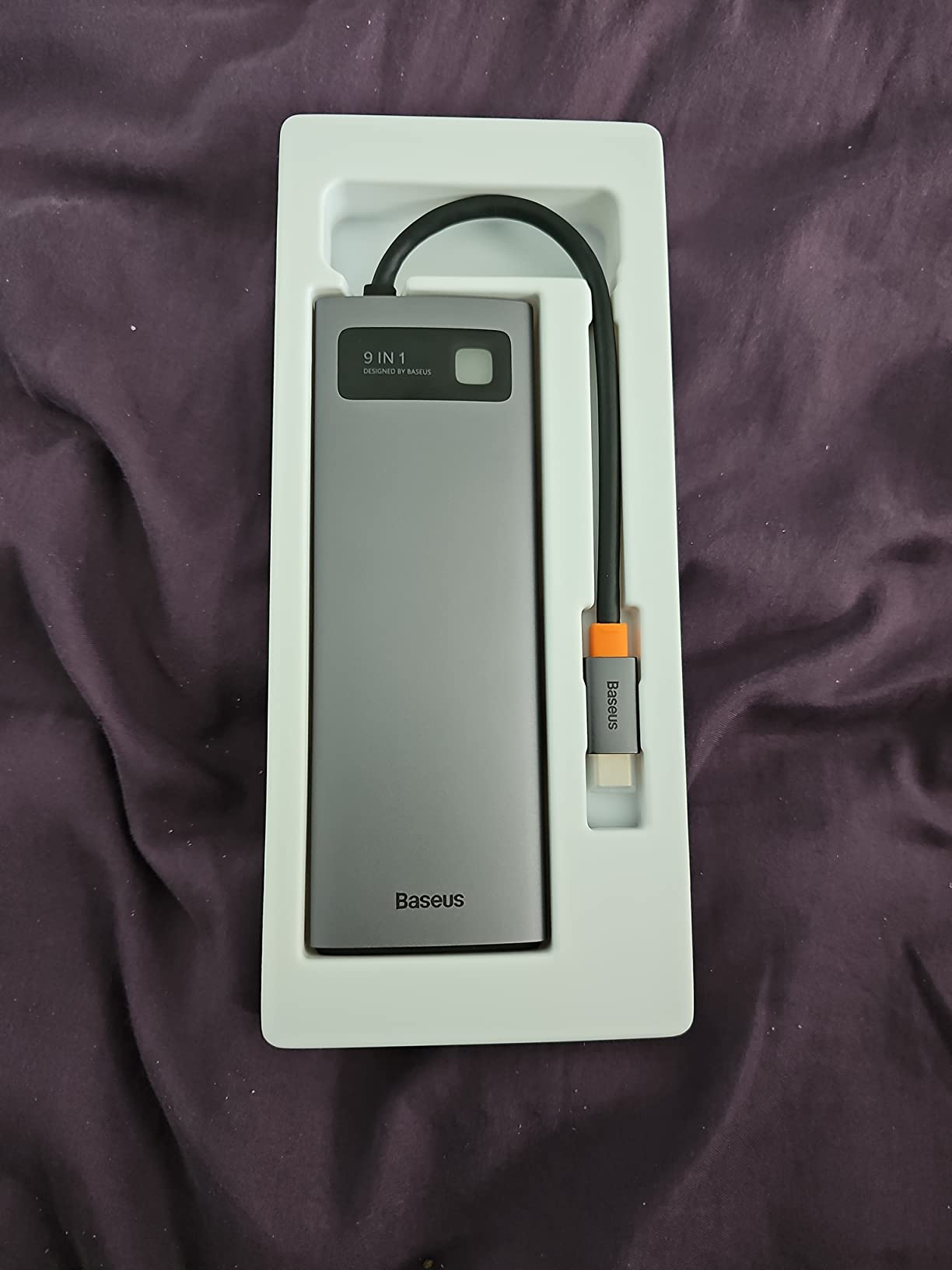 Baseus Laptop Docking Station Dual Monitor 9 in 1 USB C Hub up to 4K@120Hz | 2 HDMI, 1000Mbps LAN, Max 85W PD, 3 USB, SD Card Reader, USB C Dock Compatible with iPhone/Mac/Dell/HP/Surface/Steam Deck customer photo 2