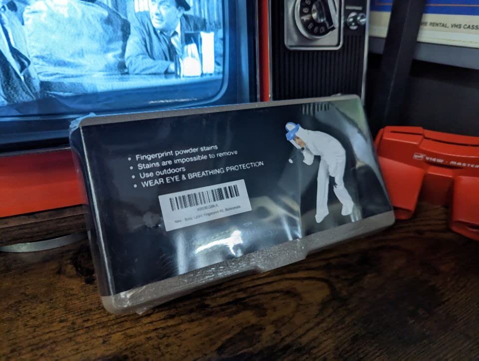 Crime Scene Basic Latent Fingerprint Kit, Bichromatic Grey Powder customer photo 2
