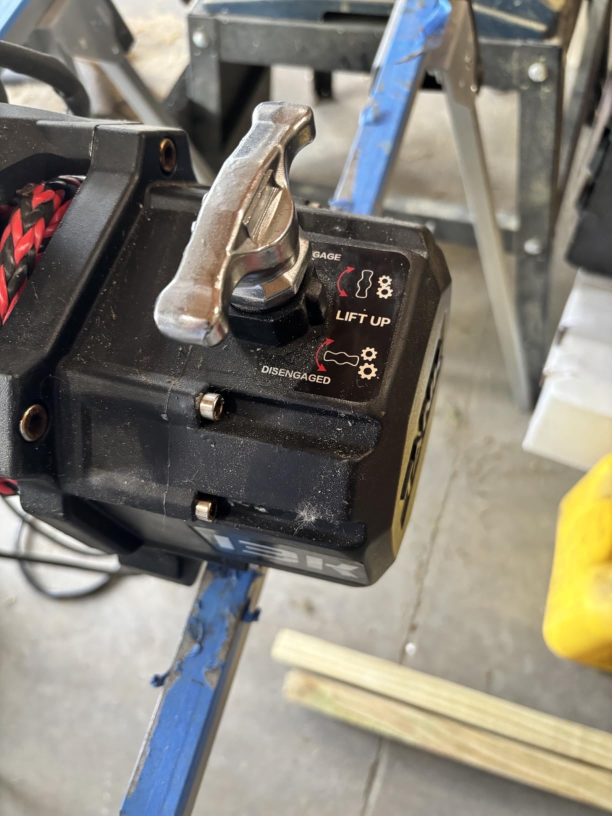 RUGCEL WINCH 13500 lb Synthetic Rope, 12V IP68 Waterproof with Wireless & Wired Remote, Heavy-Duty for Trucks, SUVs, Trailers, Off-Road - Tank Series customer photo 2