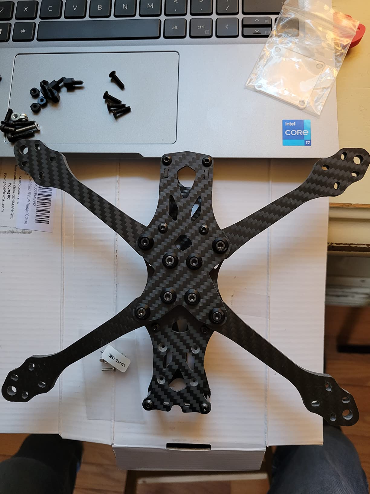 YoungRC HD5 5inch FPV Racing Drone Frame | 225mm Carbon Fiber Quadcopter Frame Kit for HD FPV Freestyle RC Drone customer photo 2