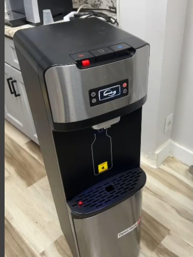 iSpring Bottleless Water Dispenser with Built-in 4-Stage Filtration, Hot/Cold/Room Temp, Self Cleaning, Stainless Steel, Model: DS4S customer photo 2