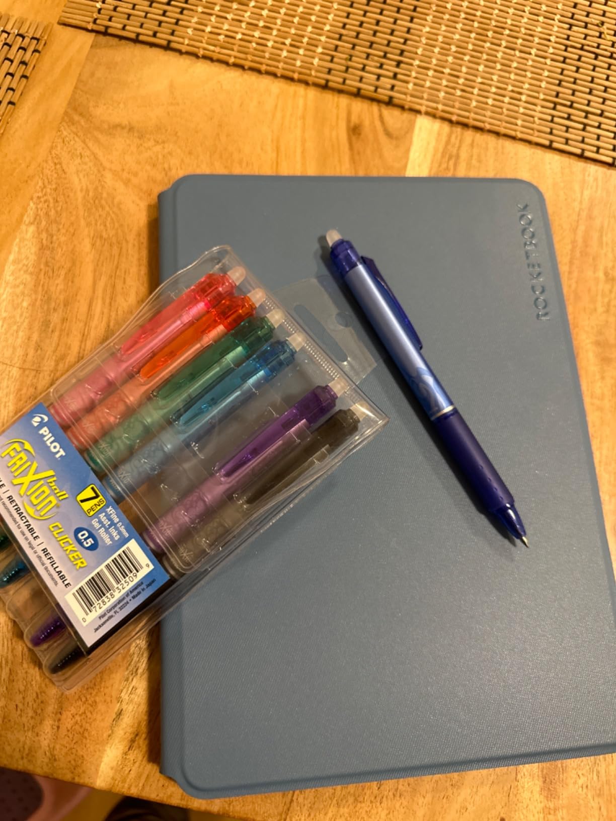 Rocketbook Pro Smart Reusable Notebook, Letter 8.5x11, Blue | Lined and Dotted Interchangeable Pages, For Work and Business Meetings customer photo 1