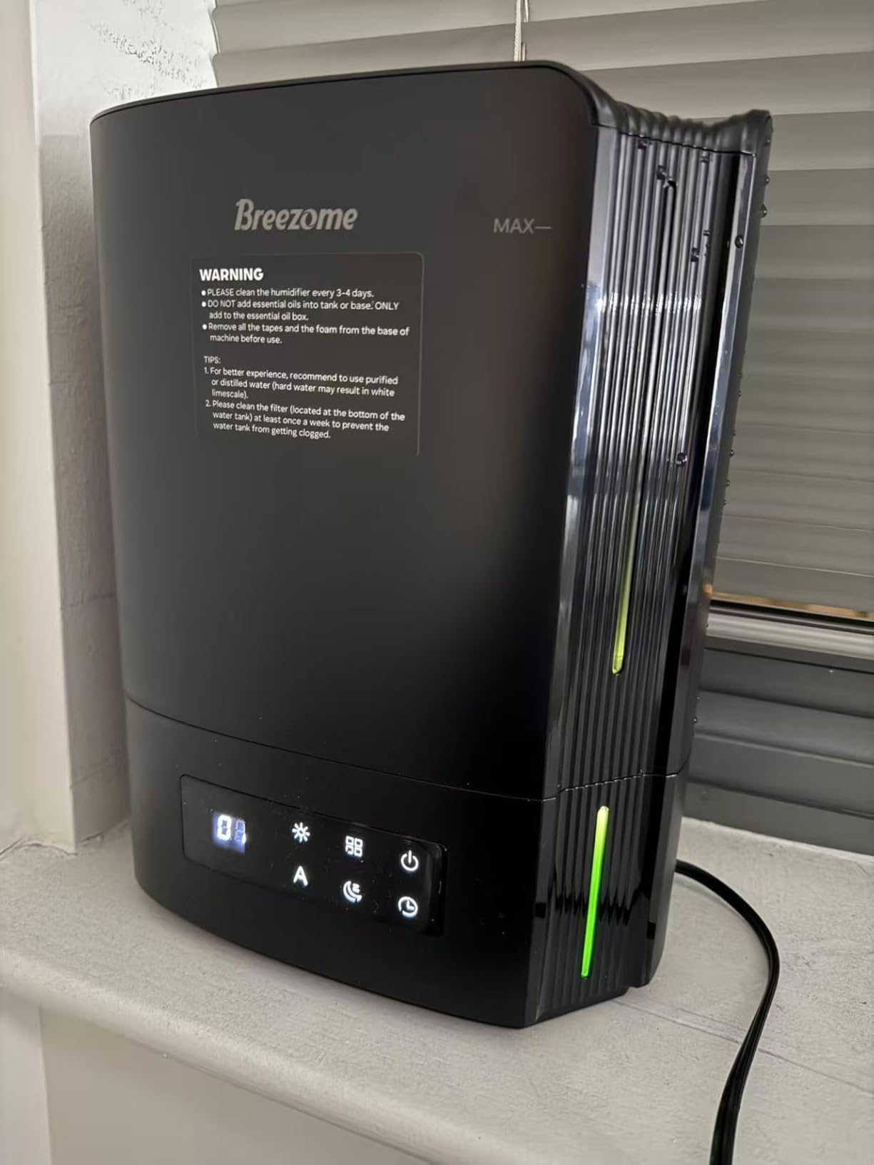BREEZOME 6L Humidifier for Bedroom Large Room Smart Humidistat Control customer photo 1
