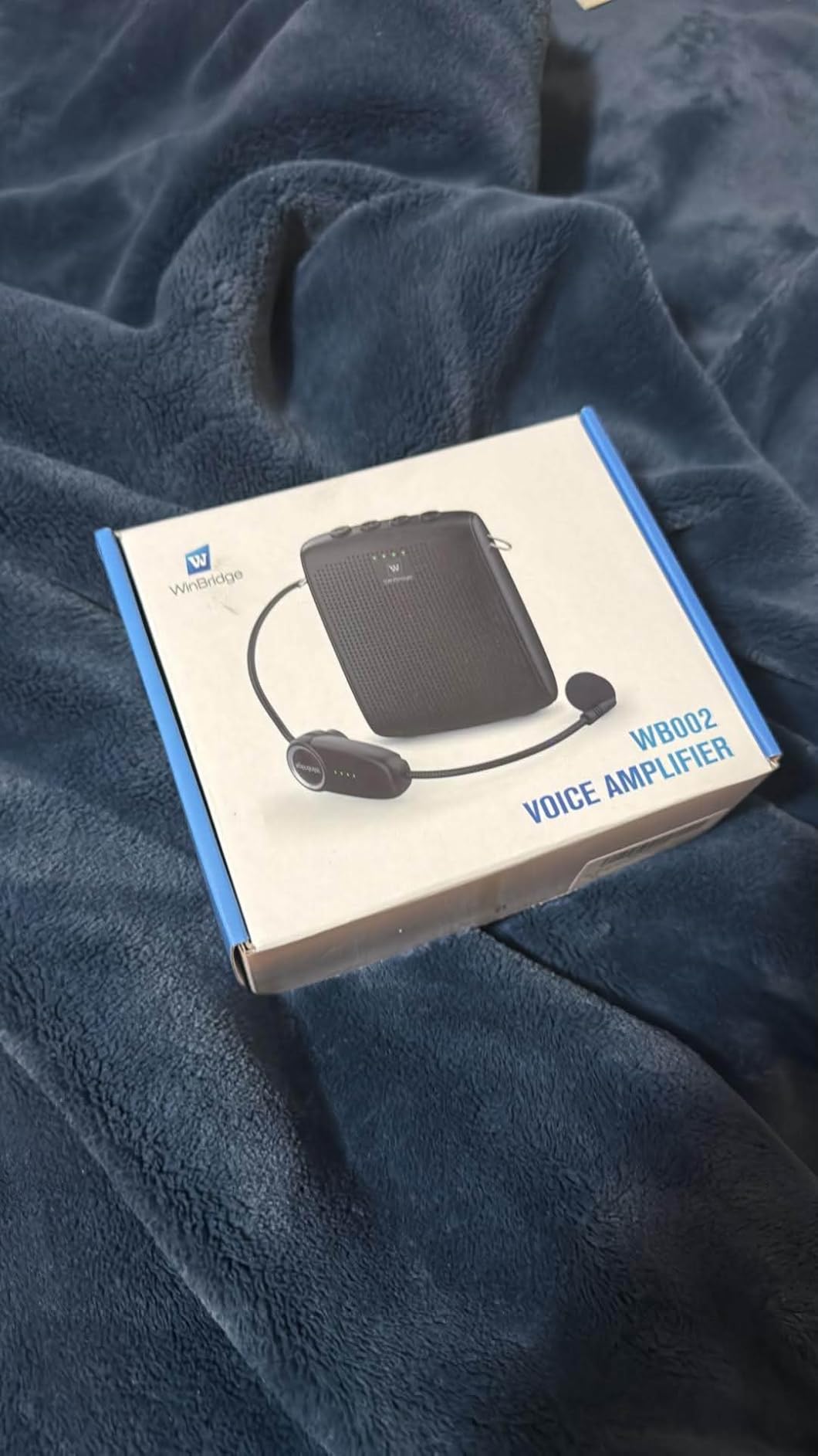 WinBridge Voice Amplifier with Bluetooth, Portable Speaker and Microphone WB002 customer photo 1