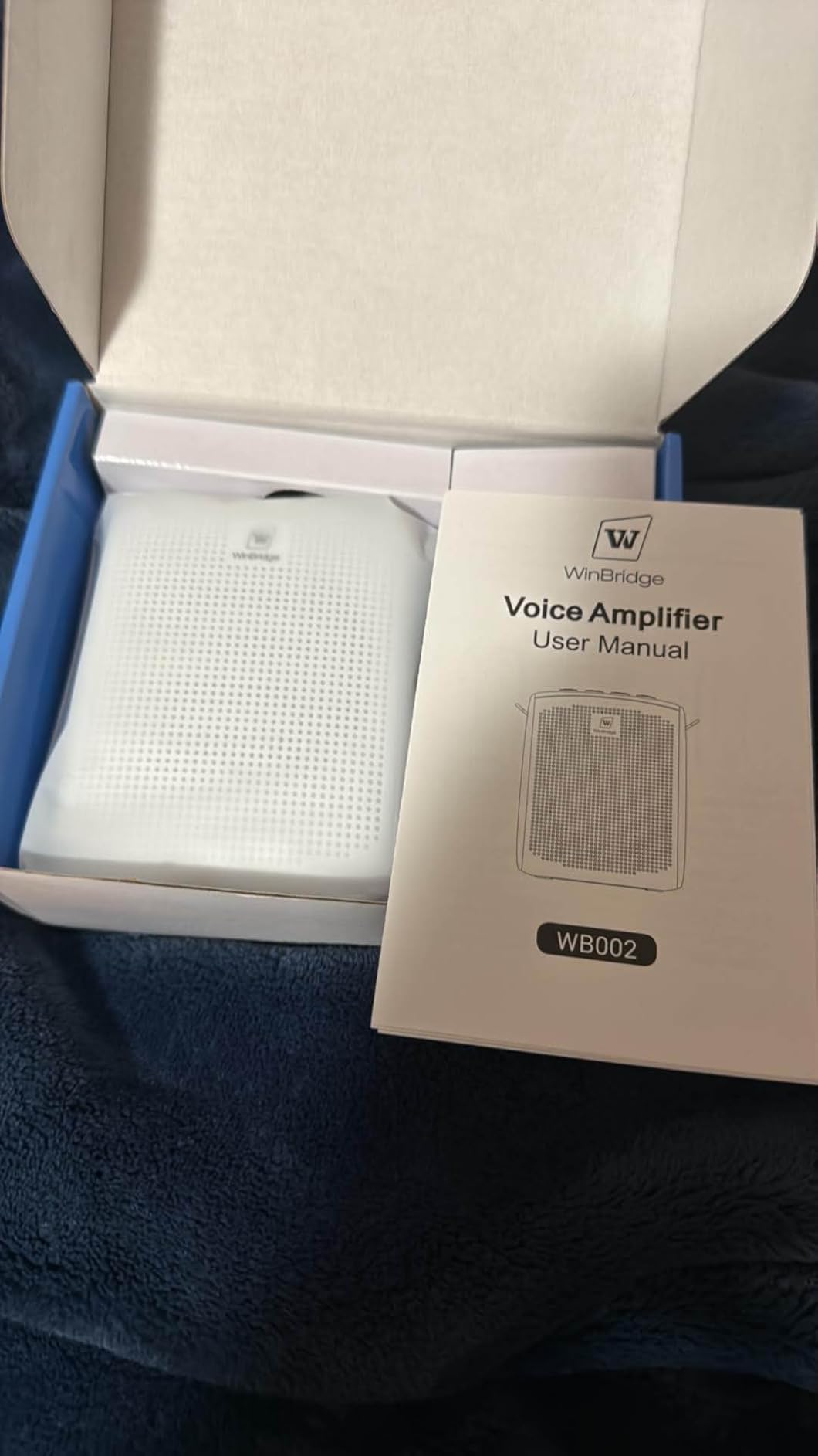 WinBridge Voice Amplifier with Bluetooth, Portable Speaker and Microphone WB002 customer photo 2