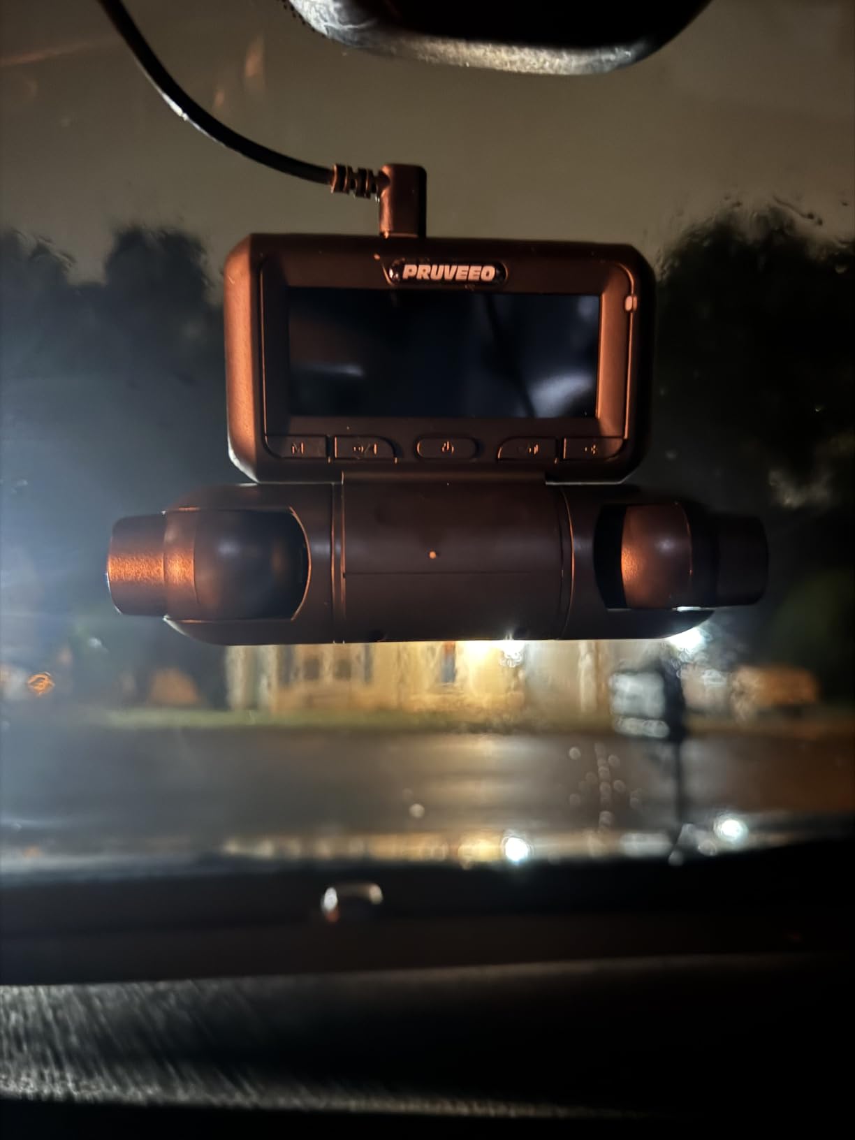 PRUVEEO 360° 4 Channel Dash Cam Front and Rear Inside Left Right, Dash Camera for Cars, Built-in GPS WiFi Night Vision, 24/7 Recording Parking Mode Monitor, 128G Card Included customer photo 2
