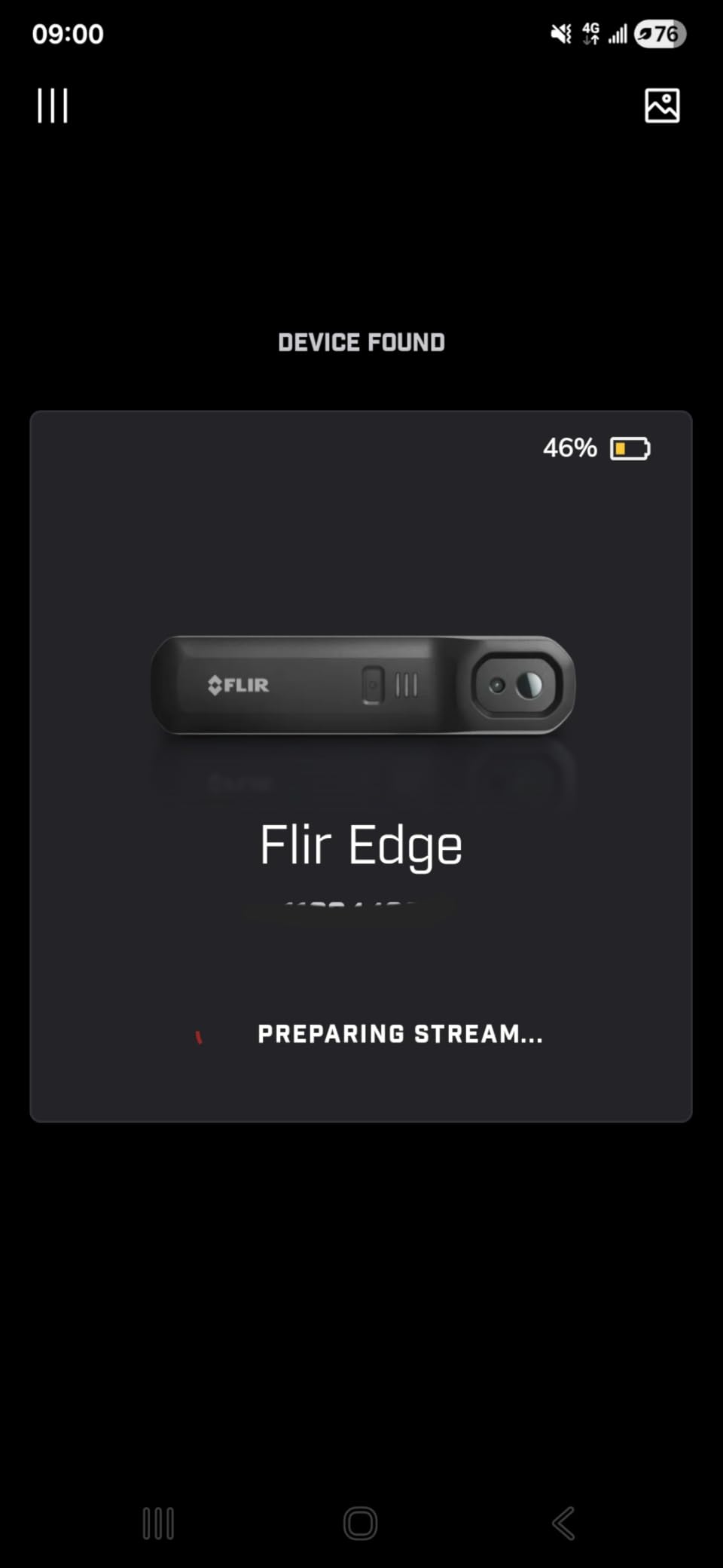 FLIR Edge Pro Wireless Thermal Imaging Camera for iOS/Android, 480x360, Bluetooth, MSX customer photo 1