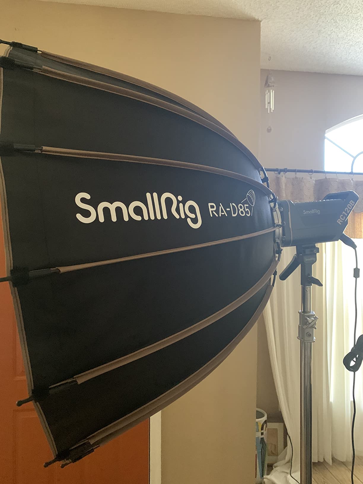 SmallRig 47.2in Quick Release Parabolic Softbox Photography Lighting Kit | Bowens Mount Soft Box for SMALLRIG for Neewer for Aputure for Amaran for Godox COB Lights Speedlight Flash customer photo 1