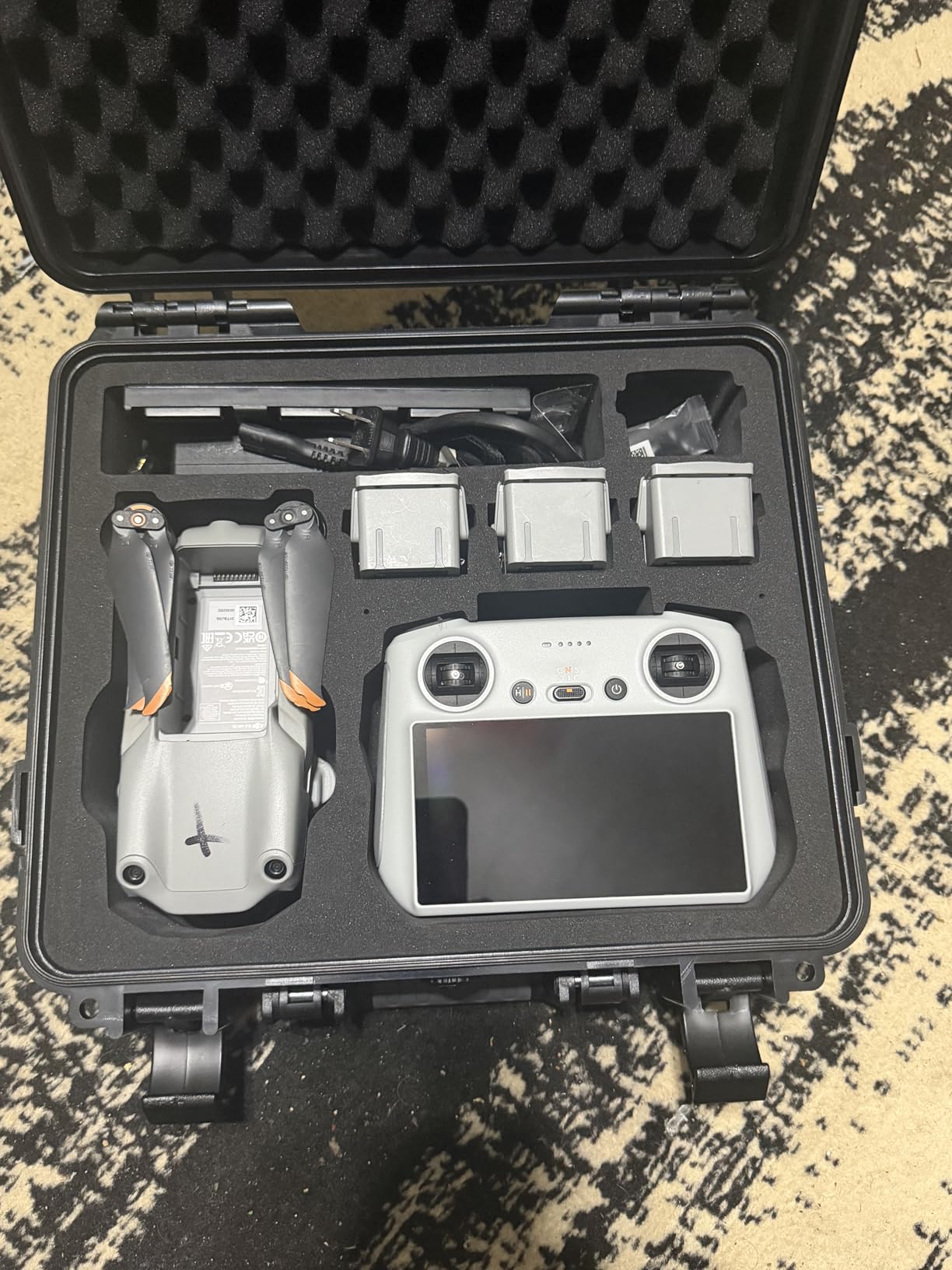 Lekufee Waterproof Hard Case Compatible with DJI Air 2S / 2, Fly More Combo, DJI RC 2, RC N3/N2/N1, and Accessories (Case Only) customer photo 2