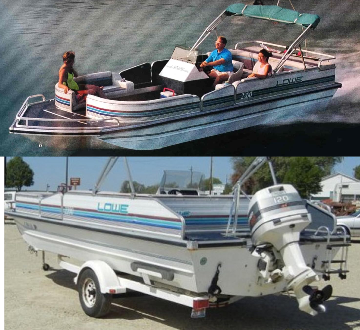 1200D Waterproof Boat Cover - Fits 16' to 18.5' ft Bass, V-Hull, Tri-Hull, Fish & Ski, Runabout Bowrider Boats - Heavy Duty Canvas Black customer photo 1