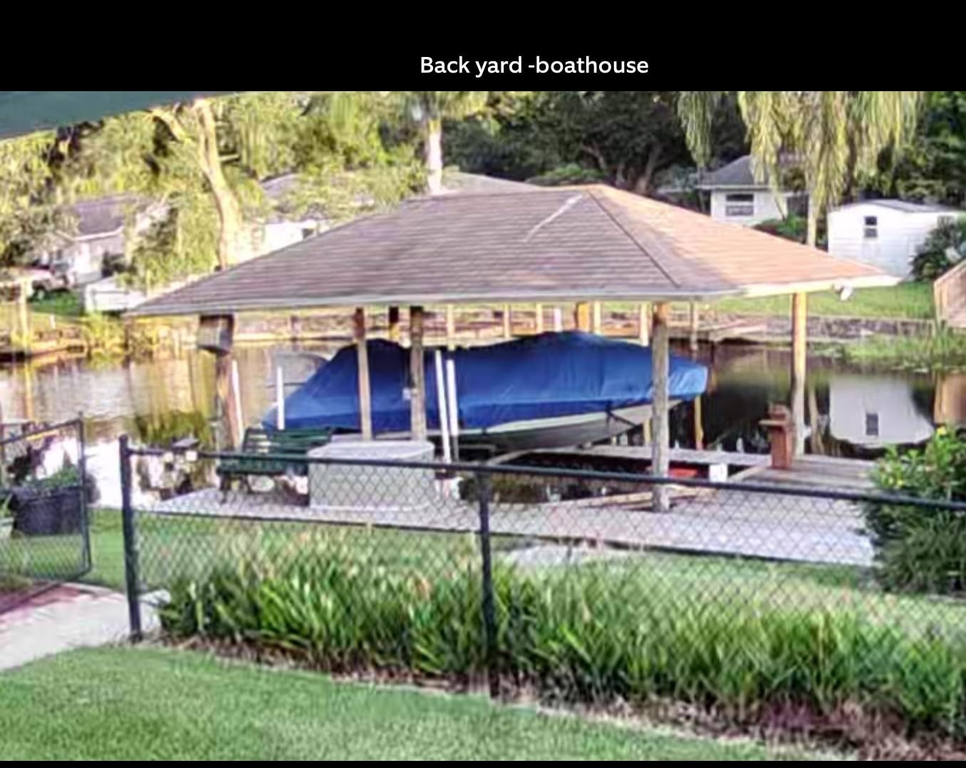 1200D Waterproof Boat Cover - Fits 16' to 18.5' ft Bass, V-Hull, Tri-Hull, Fish & Ski, Runabout Bowrider Boats - Heavy Duty Canvas Black customer photo 2