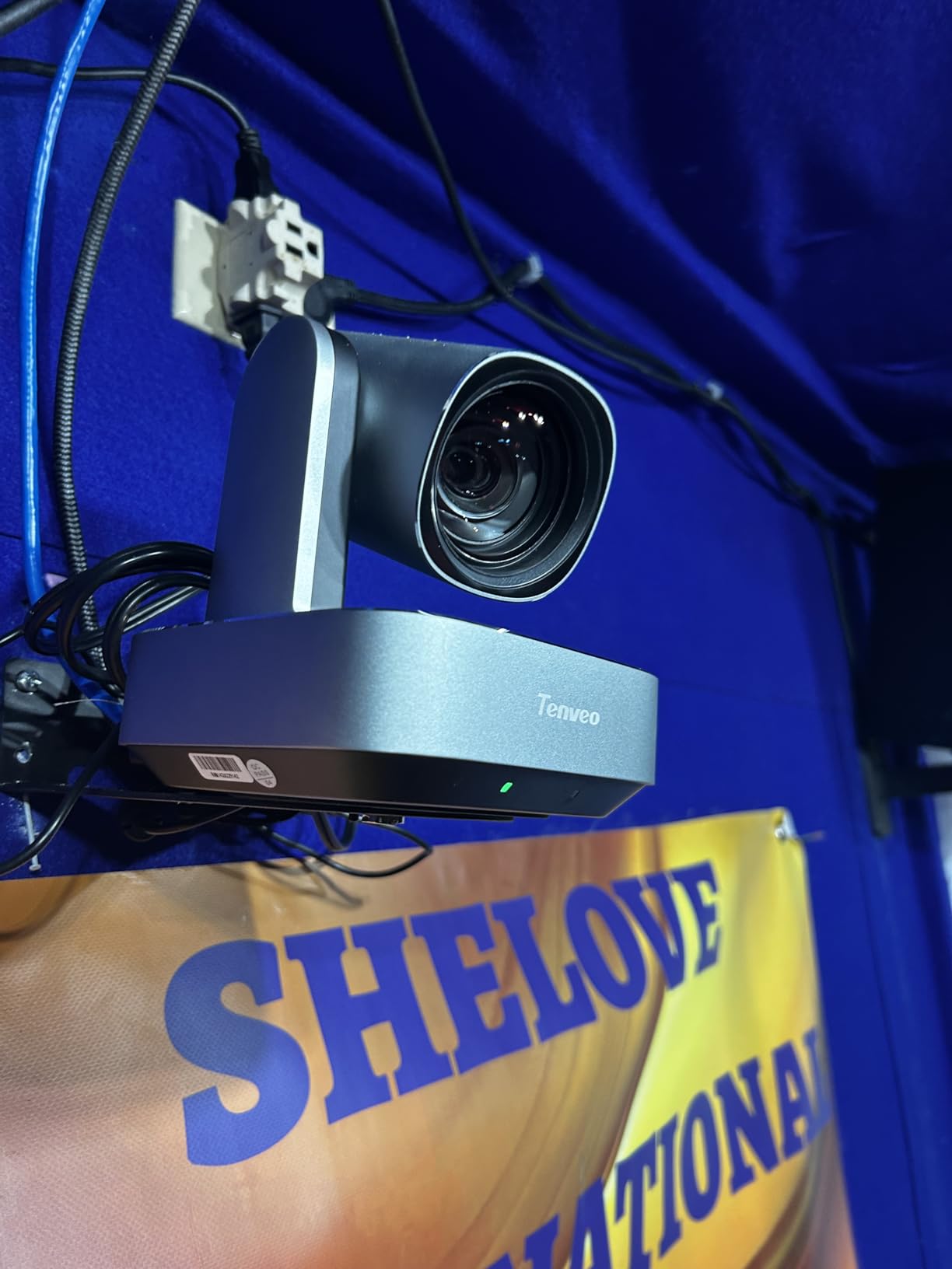 Tenveo 4K PTZ Camera, AI Humanoid & Face Auto-Tracking, 12X Optical Zoom Wide Angle, USB3.0/HDMI/LAN PoE IP Live Streaming for Church Video Conference Broadcast Zoom Teams YouTube OBS customer photo 2