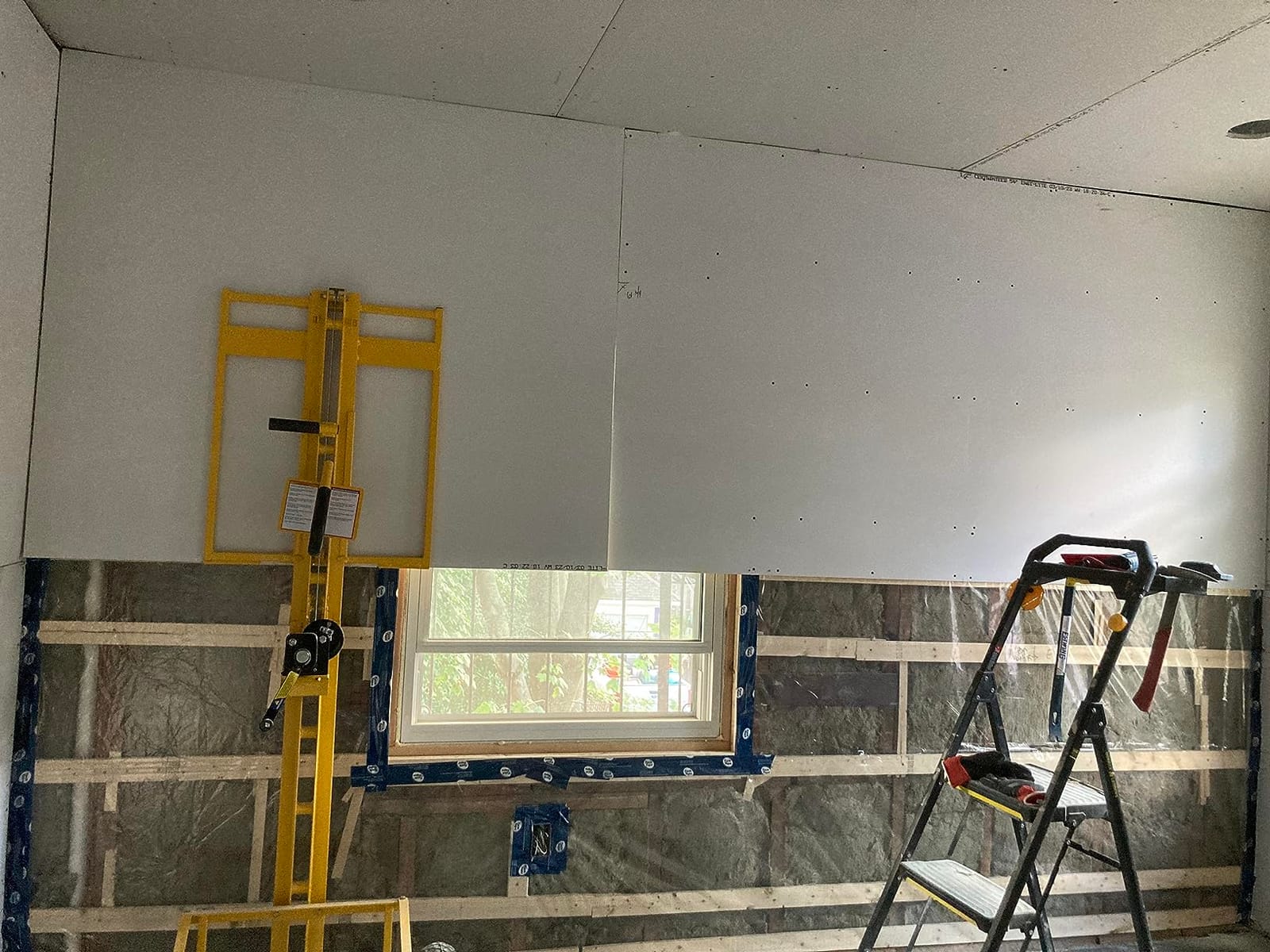 PANELLIFT HANGPRO Drywall Lift for Walls Model 100, 10' 150 lbs Capacity, one Person Drywall Installation, sheetrock Installation, Hang Drywall, Easy Transport customer photo 2