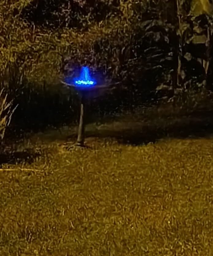Solar Bird Bath Fountains Upgraded, 4W Solar Powered Water Fountain Pump with 4000 Battery, 7 Nozzles & 4 Fixers, Colorful LED Lights for Garden, Swimming Pool, Pond, Fish Tank and Outdoor customer photo 1
