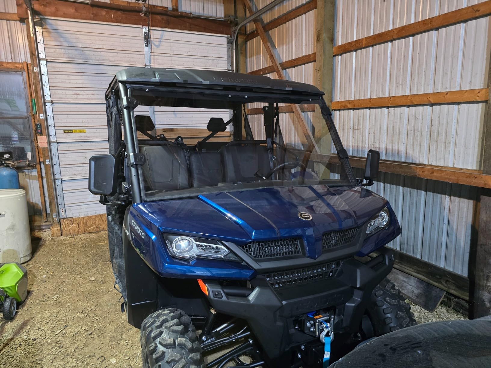 Scratch-Resistant Front Full Windshield Compatible with CFMOTO UFORCE 1000/1000 XL 2019-2026, UV-Proof Polycarbonate Clear Window Accessories (Not for U10 Pro, 600/800) customer photo 2