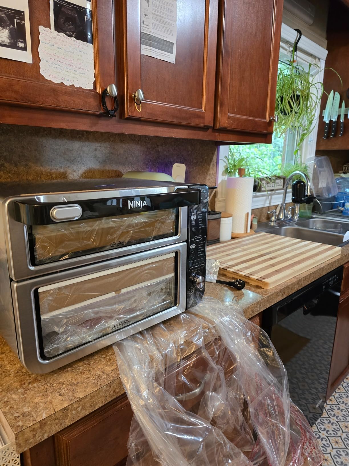 Ninja DCT451 12-in-1 Smart Double Oven with FlexDoor, Thermometer, FlavorSeal, Smart Finish, Rapid Top Convection and Air Fry Bottom, Stainless Steel customer photo 2