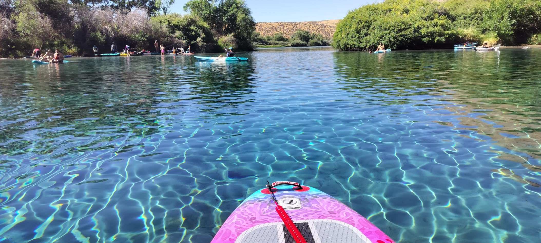 Inflatable Paddle Board for Adult, Paddle Board for All Skill Levels, Wide SUP Board with Premium Accessories Include SUP Carry Bag, Hand Pump, 10L Waterproof Bag customer photo 1