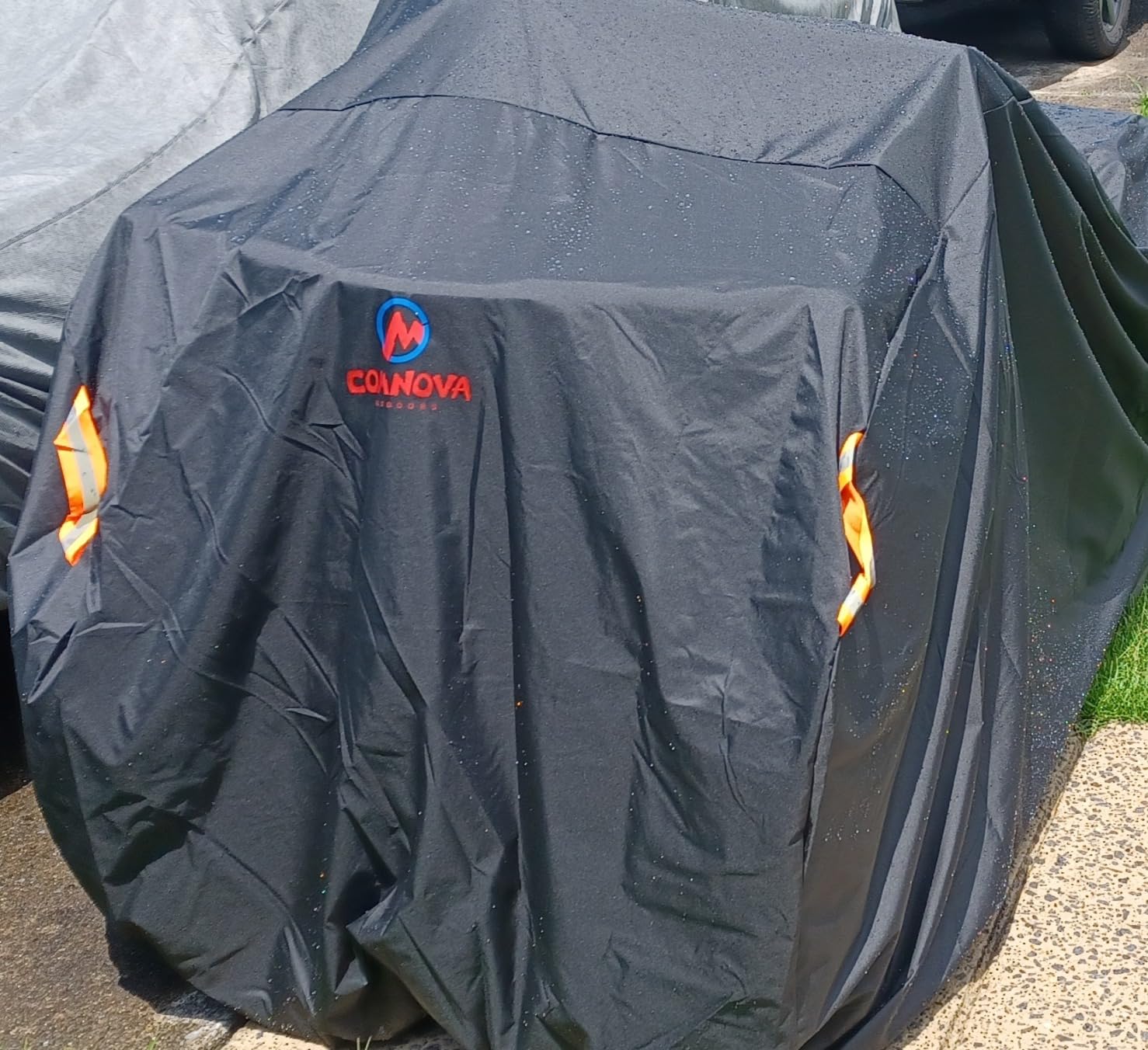 Comnova ATV Cover for 4 Wheelers - 95 Inch ATV Covers 600D Heavy Duty & Waterproof, Outdoor Four Wheeler Quad Cover All Weather Large for Polaris, Kawasaki, Arctic Cat, Honda, Yamaha and More customer photo 1