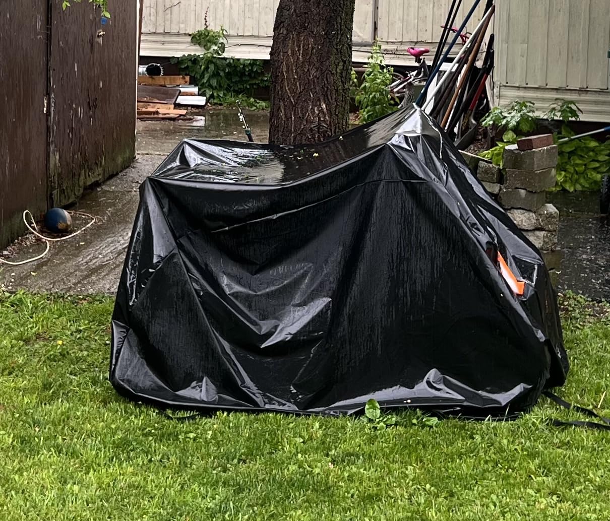Comnova ATV Cover for 4 Wheelers - 95 Inch ATV Covers 600D Heavy Duty & Waterproof, Outdoor Four Wheeler Quad Cover All Weather Large for Polaris, Kawasaki, Arctic Cat, Honda, Yamaha and More customer photo 2