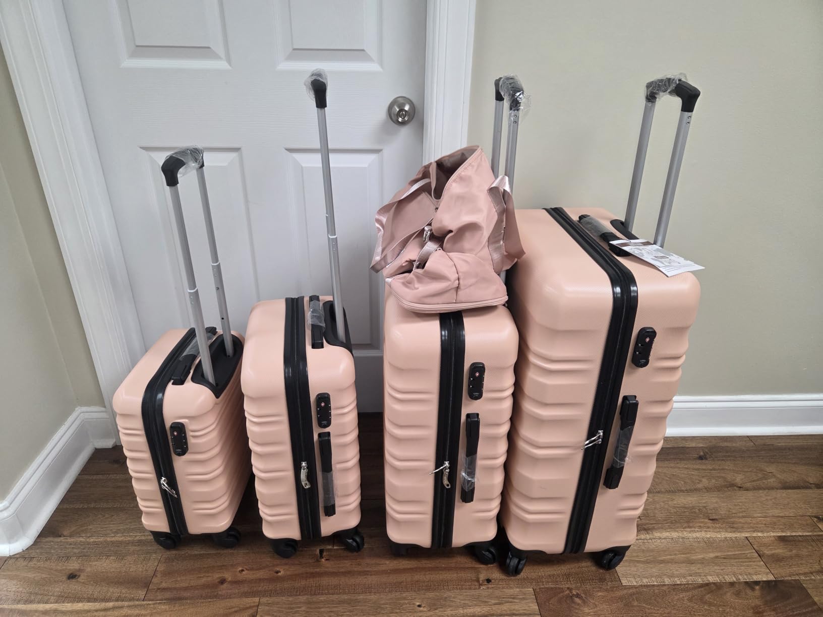 Luggage Sets, 6 Piece, Hardshell Suitcase with Spinner Wheels customer photo 1