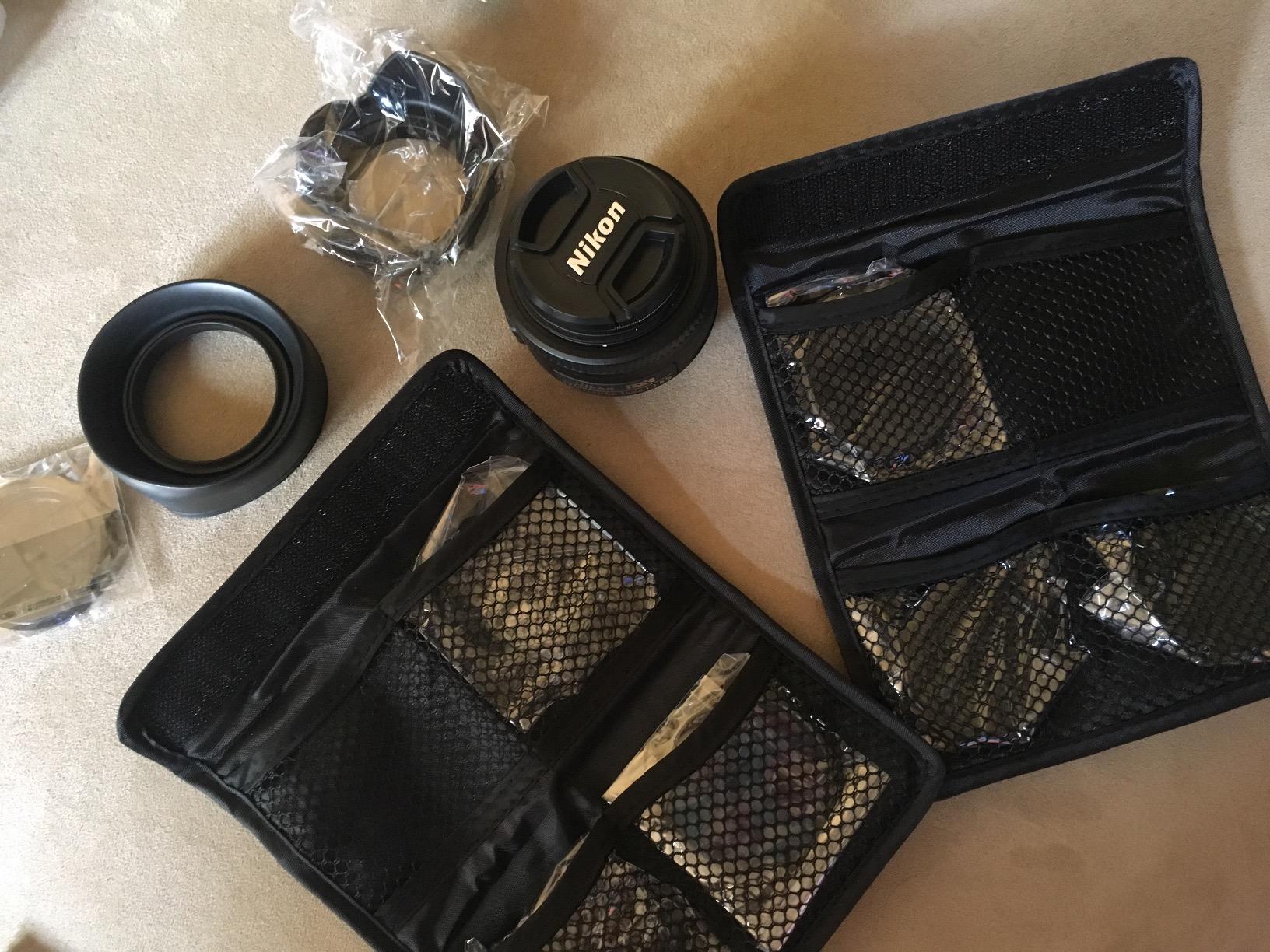 NEEWER 49mm ND Lens Filter Kit: UV, CPL, FLD, ND2, ND4, ND8 with Hood and Cap customer photo 2