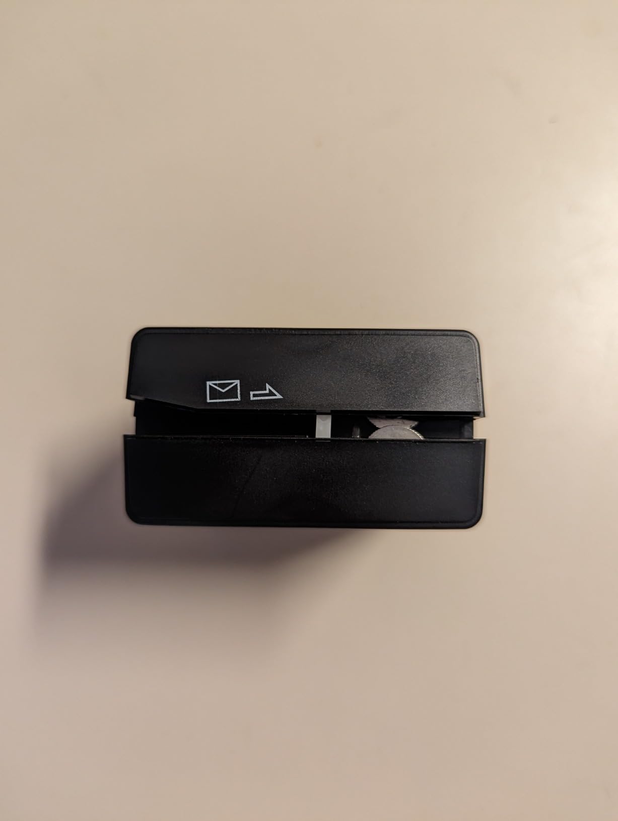 Battery Operated Electric Letter Opener - Letter Openers Envelope Slitter, Envelope Opener, Mail Opener, Universal Envelope Efficient Letter Opener Tool for Office, Home (Black) customer photo 1