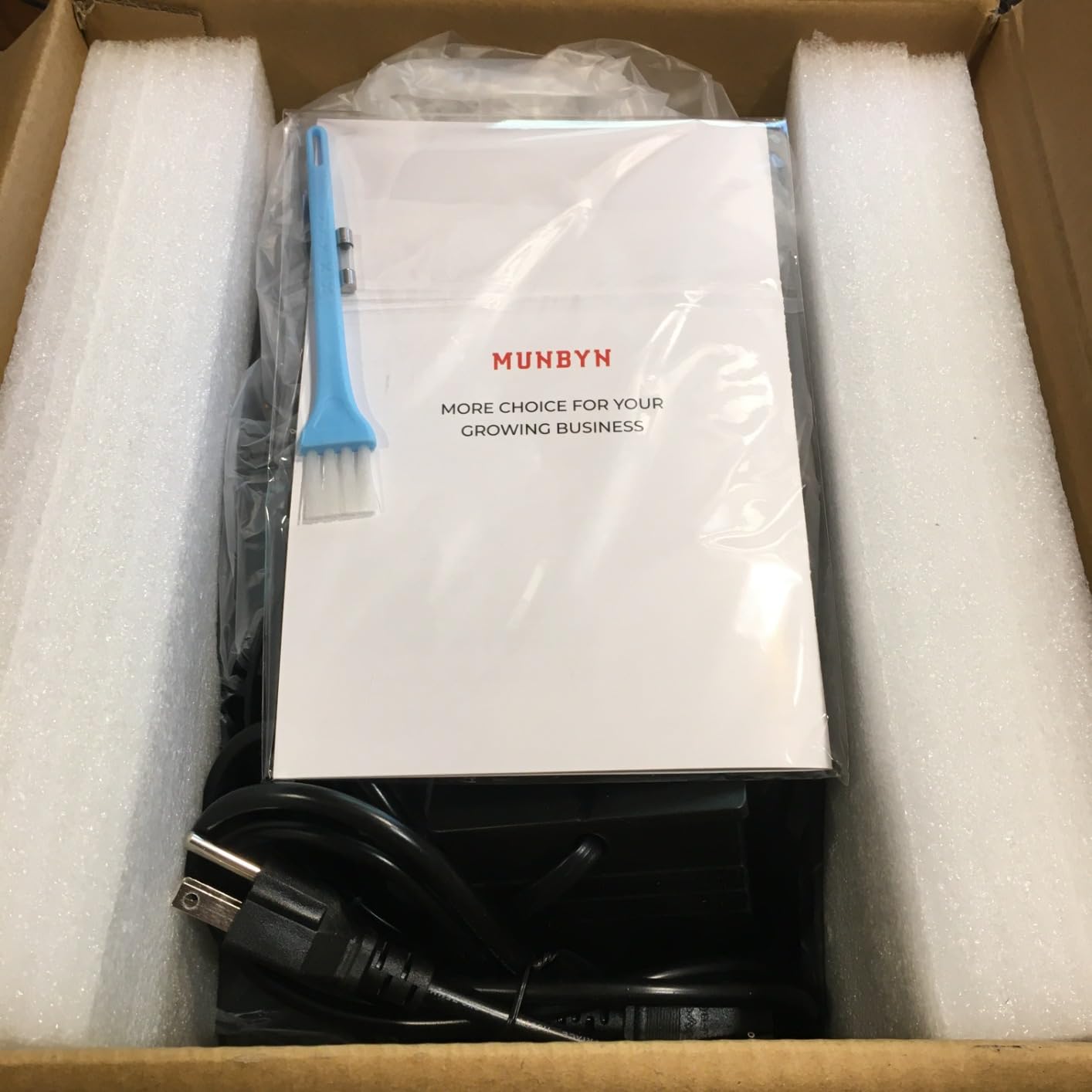 MUNBYN IMC51 Money Counter Machine Count Value, Add+Batch/Add+Value Mode Bill Counter, UV/MG/IR/MT Detection, USD only Cash Counter, 1100 Bills/min, LCD Display customer photo 2