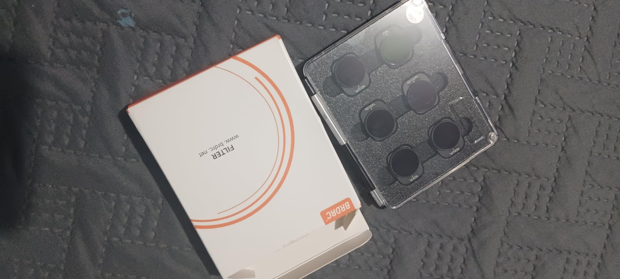 BRDRC Mini 3 Pro Filters Set, 6 Pack CPL, ND8/PL, ND16/PL, ND32/PL, ND64/PL, ND128/PL Neutral Density Filter Compatible with DJI Mini 3 Pro/Mini 3 Drone Lens Accessories(Aluminum Alloy Frame) customer photo 1