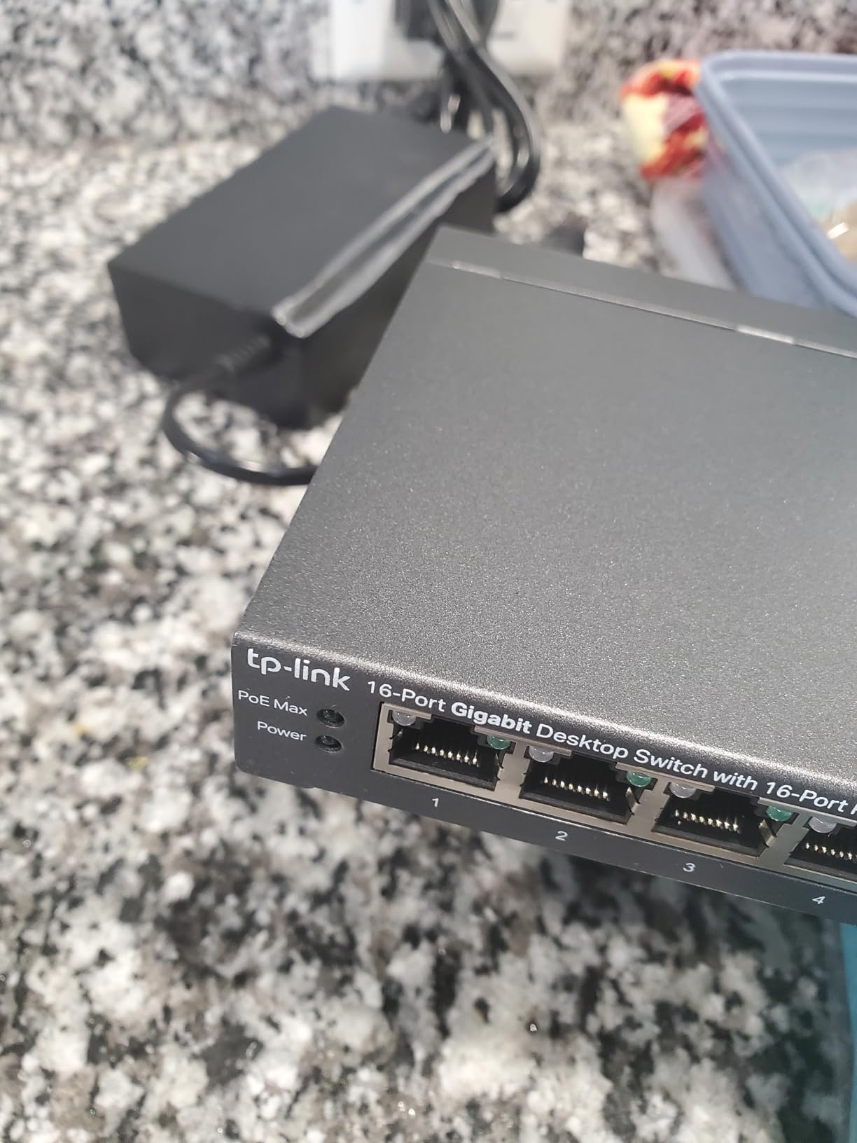 TP-Link TL-SG116P, 16 Port Gigabit PoE Switch | 16 PoE+ Ports 120W, Plug & Play, Extend, Priority & Isolation Mode, PoE Auto Recovery, Fanless, QoS & IGMP Snooping customer photo 1