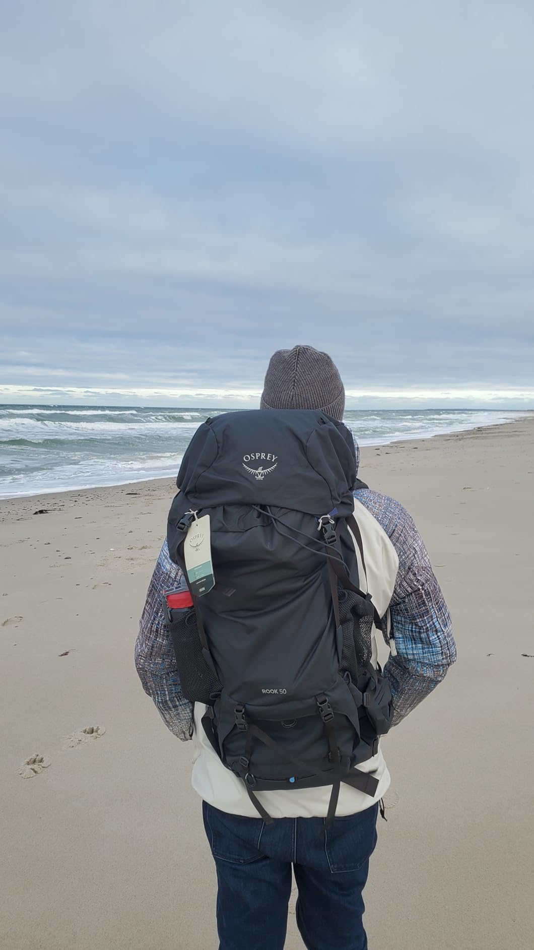 Osprey Rook 65L Men's Backpacking Backpack, Gray OS | Hiking Pack, Camping Gear, Overnight Trail Pack customer photo 2