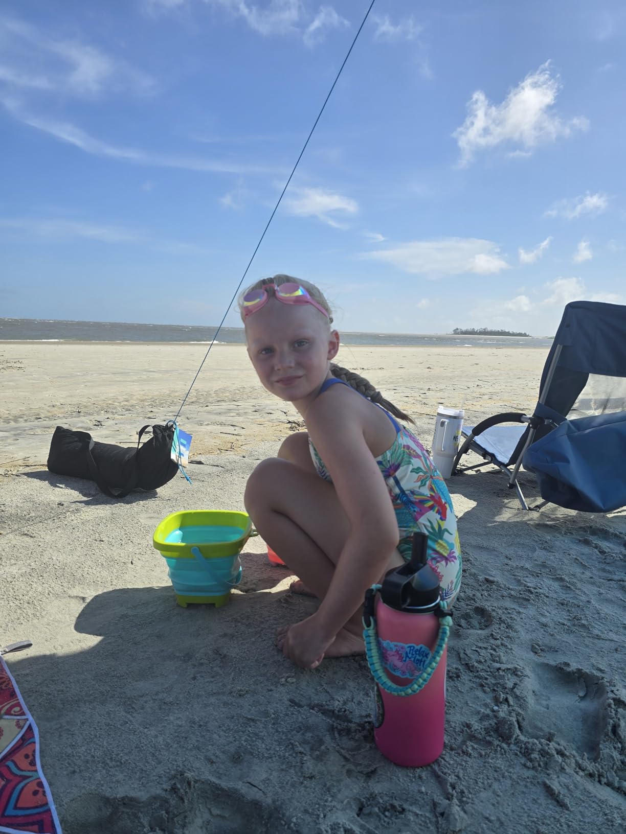 Shibumi Shade (Previous Generation) - World's Best Beach Shade. The Original Wind Powered Beach Shade. Lightweight, Easy to Set up and Great for Groups up to 8 People customer photo 2