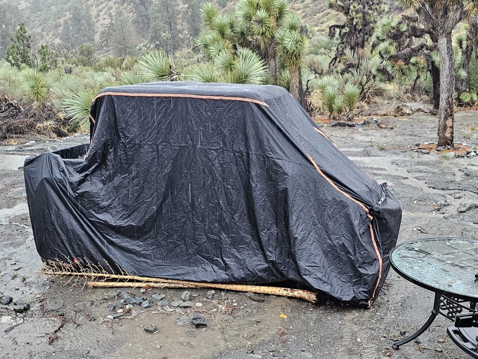 StarknightMT Heavy Duty UTV Cover 4 Seater, Waterproof 420D Oxford Cover for All-Weather Outdoor Storage, Compatible with Polaris Ranger Crew RZR General Defender Maverick X3 Commander MAX, Reflective Strips Windproof customer photo 2